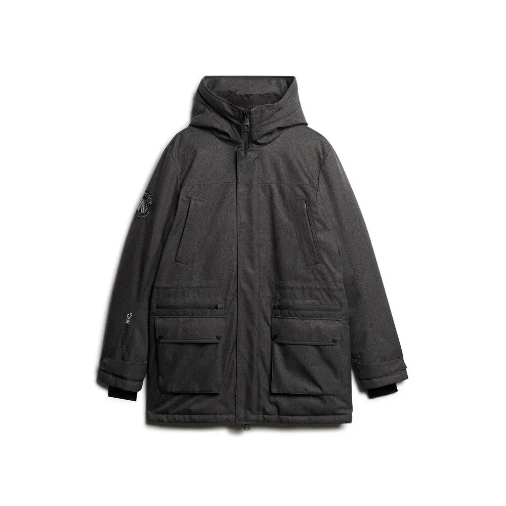 5063068332679 - Parka mit Label-Stitching Modell City Tweed