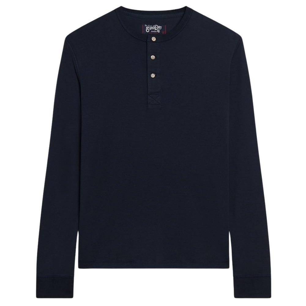 Maglietta a manica lunga con collo in jersey tunisino  Merchant Store