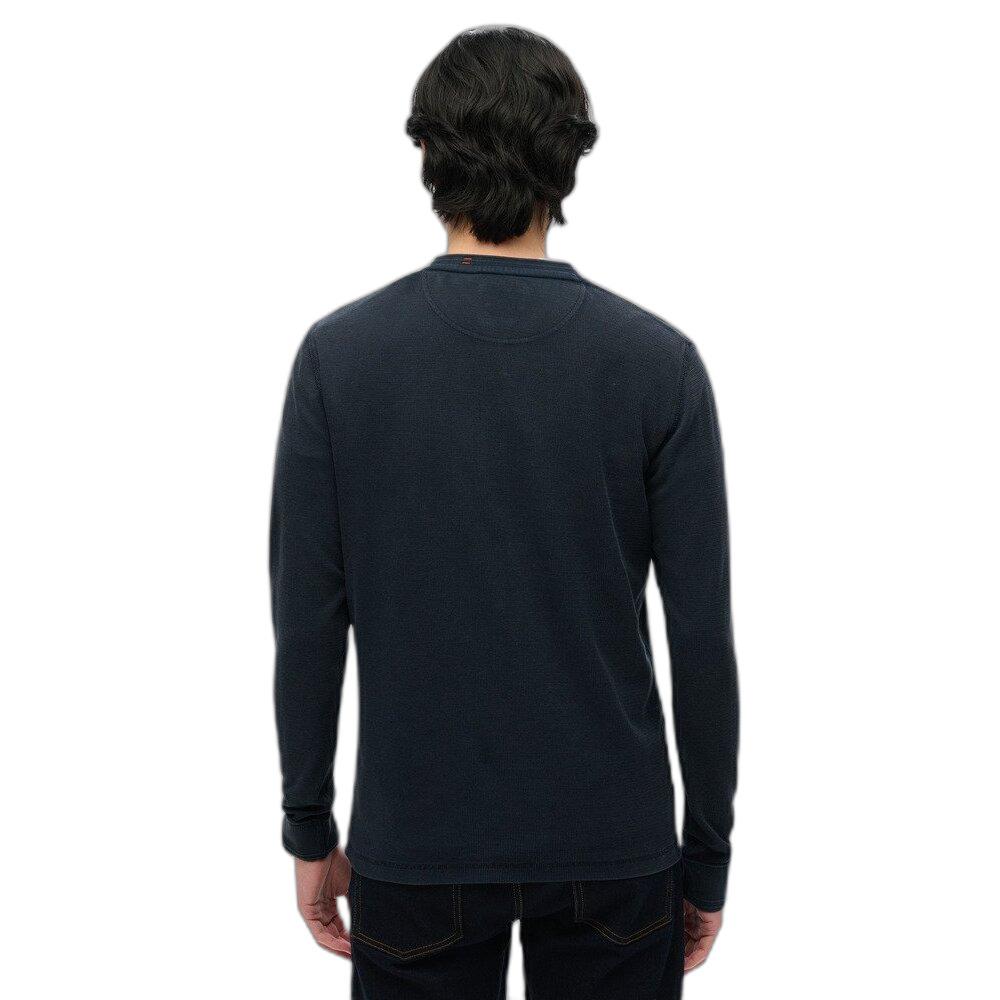 5063068545437 - Langarm-T-Shirt mit Stehkragen Lw Grandad