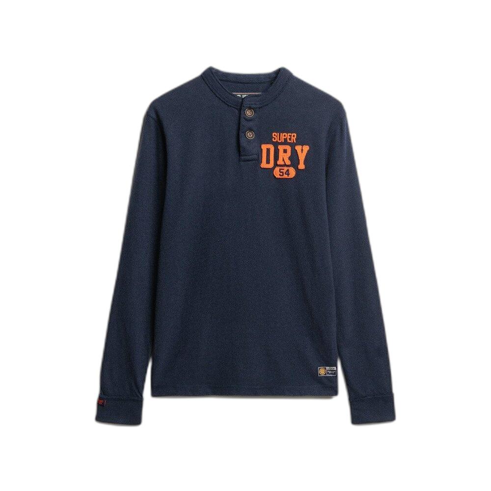 5063068425937 - T-Shirt mit Stehkragen und langen Ärmeln Vintage Athletic