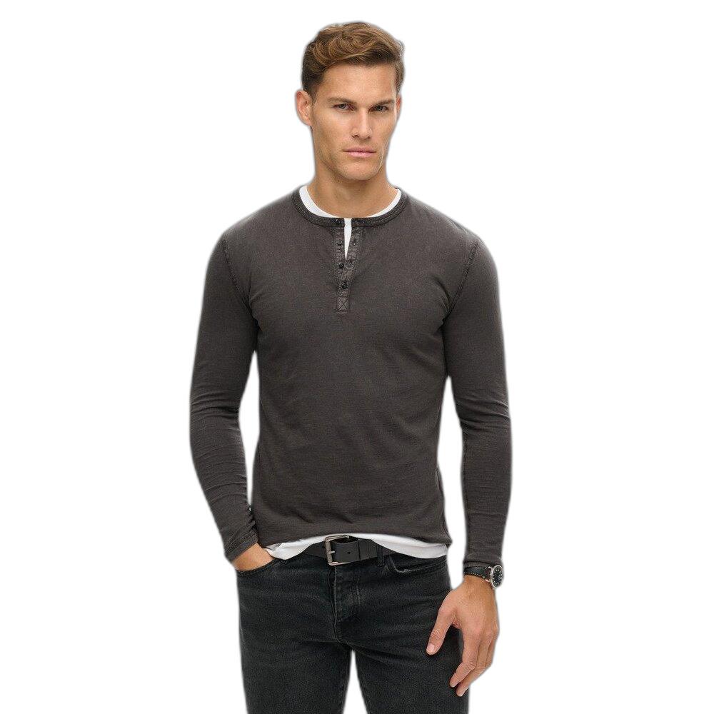 Maglietta a manica lunga  Slub Grandad