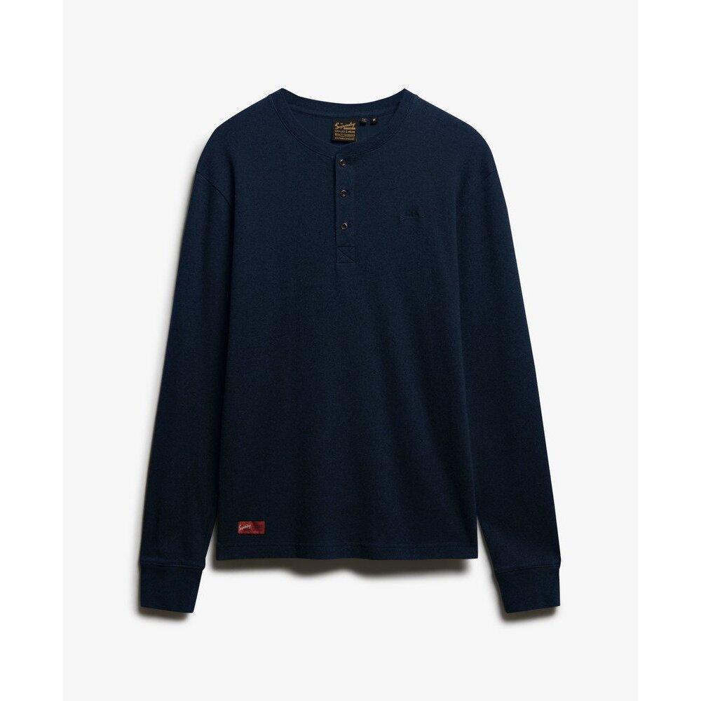 5063634004665 - Langarmhalbknopfs T-Shirt Vintage Logo