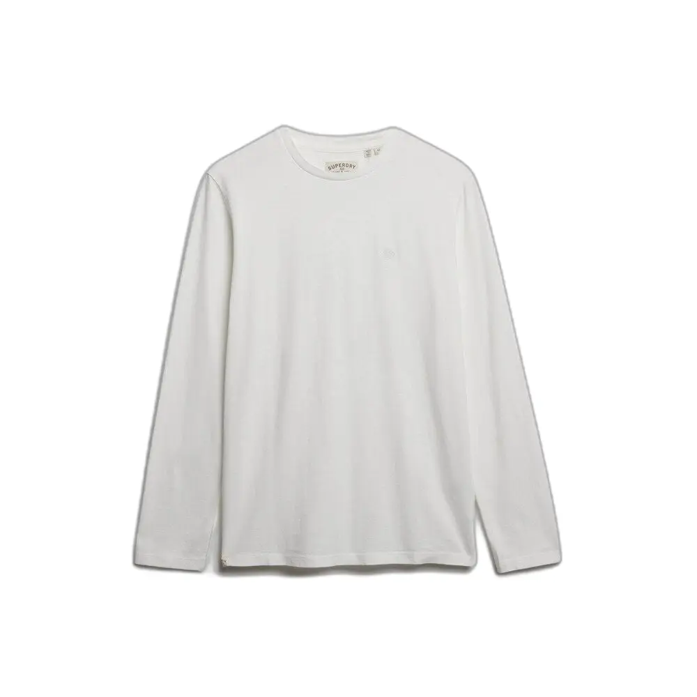 T-shirt a maniche lunghe in lino Superdry Classique