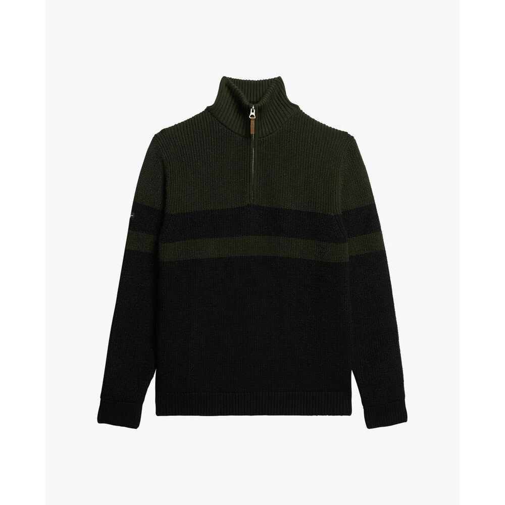 5063068480639 - Gestreifter Pullover mit Reißverschlusskragen Classic 5063068480639 - Gestreifter Pullover mit Reißverschlusskragen Classic