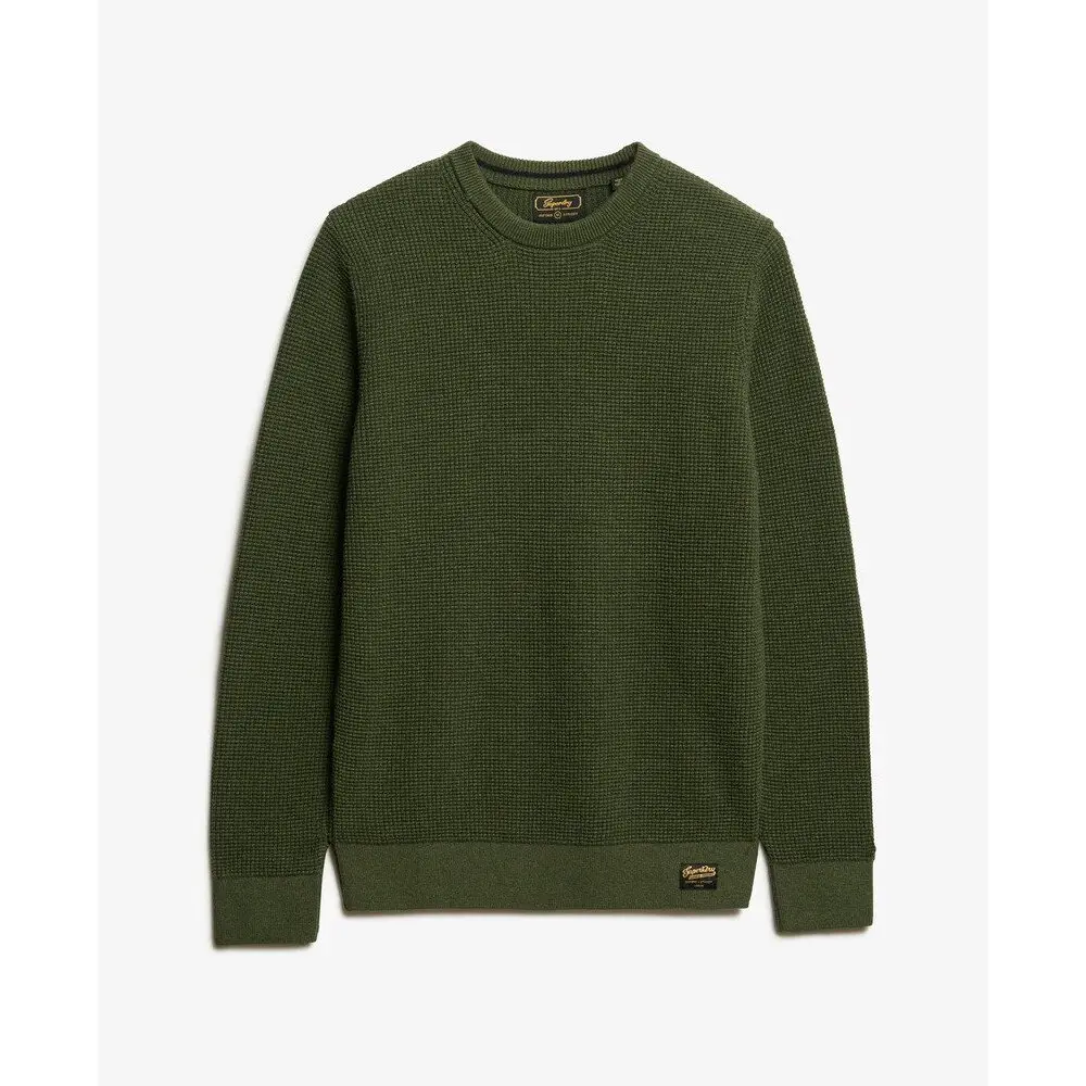 5063068516918 - Rundhalspullover aus strukturierter Maschenware Superdry