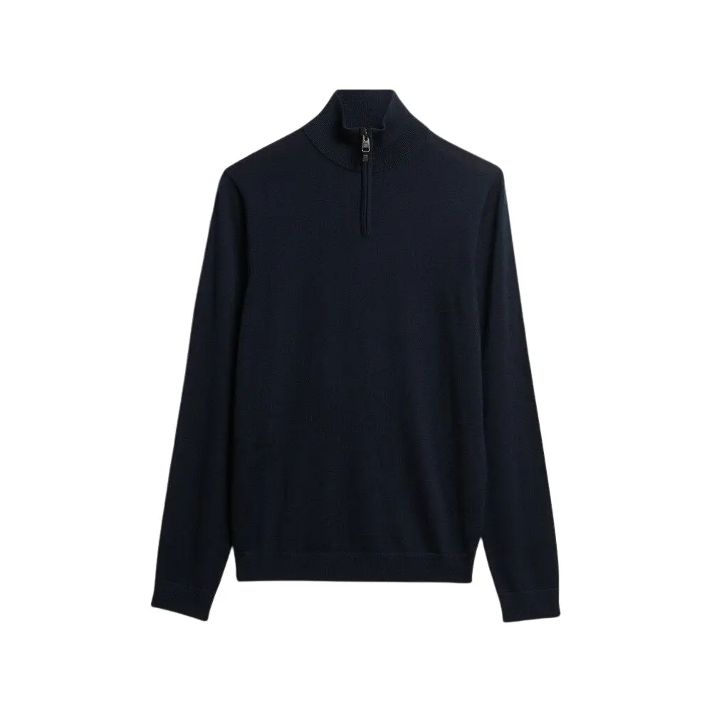 5063068698478 - Pull col camionneur aus Merinowolle Superdry