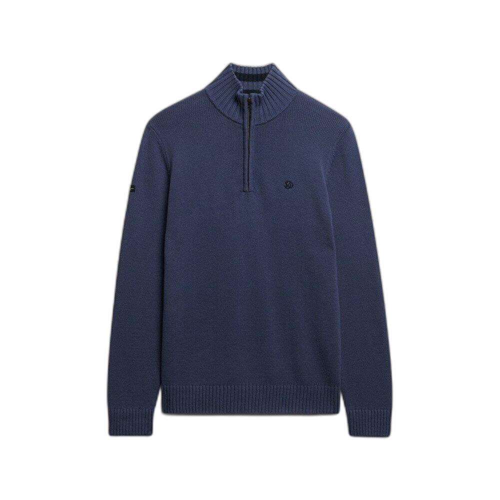 5063634147560 - Pull aus Baumwolle mit Stehkragen Superdry