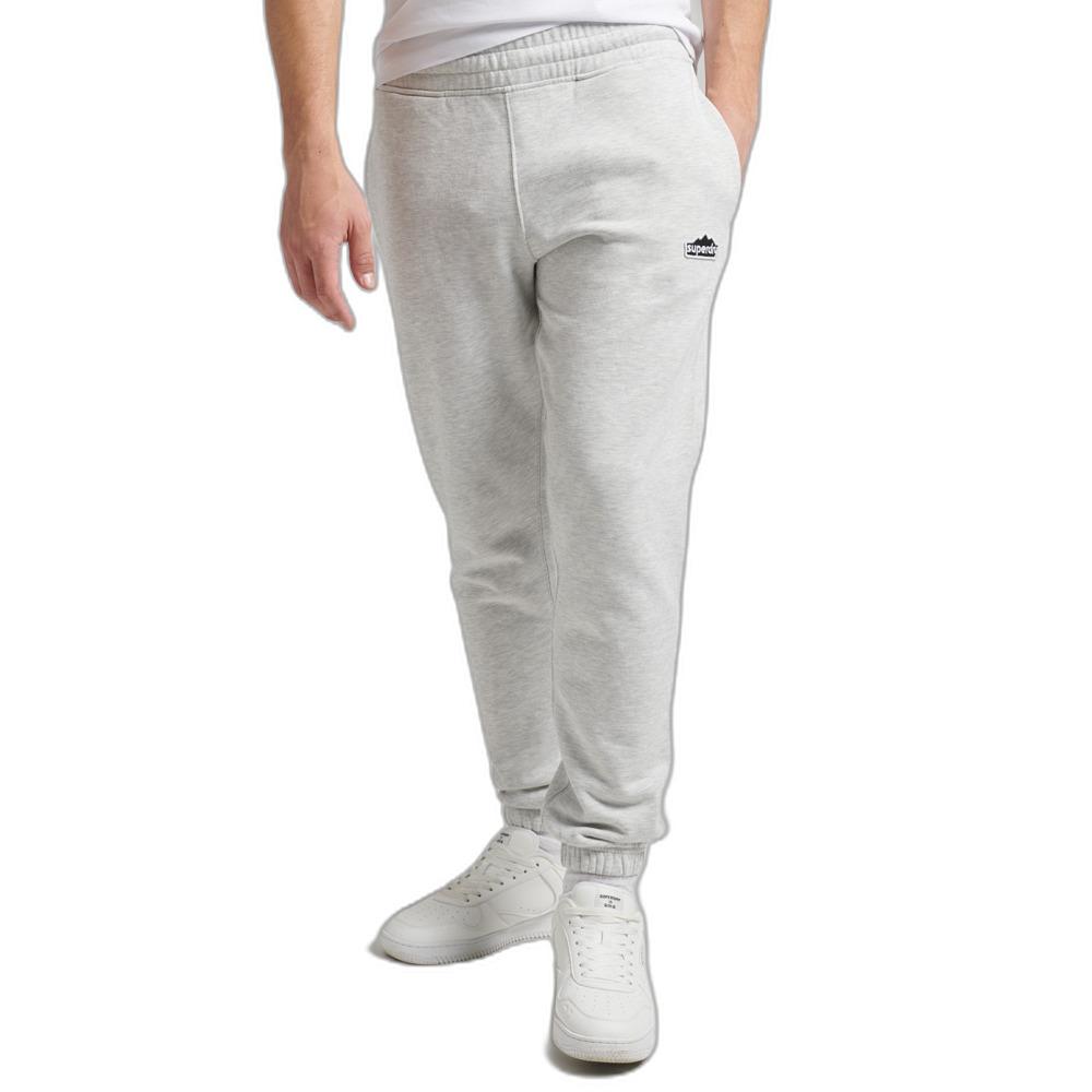 5059726087708 - Mens Vintage Terrain Jogginghose im 90er-Jahre-Stil Hellgrau - Größe Xxl