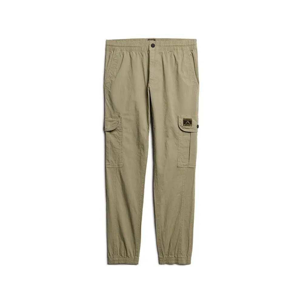 Superdry Para Hombre. M7011131A PantalóN Cargo Entallado Para Verde (29/32), Casual, AlgodóN-image
