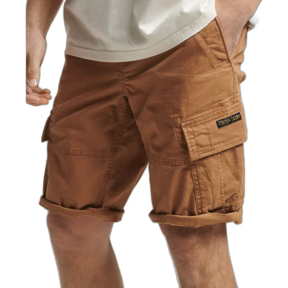 5059726761899 - Herren Core Cargoshorts aus Bio-Baumwolle Braun - Größe 30