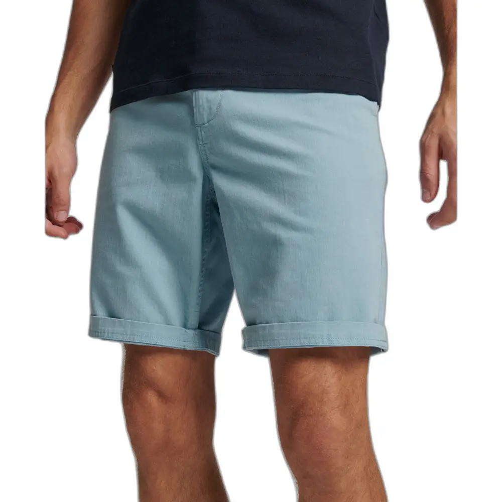 5059726637668 - Herren Officer Chinoshorts Blau - Größe 34