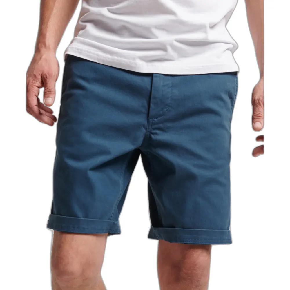 5059726637736 - Herren Officer Chinoshorts Blau - Größe 28
