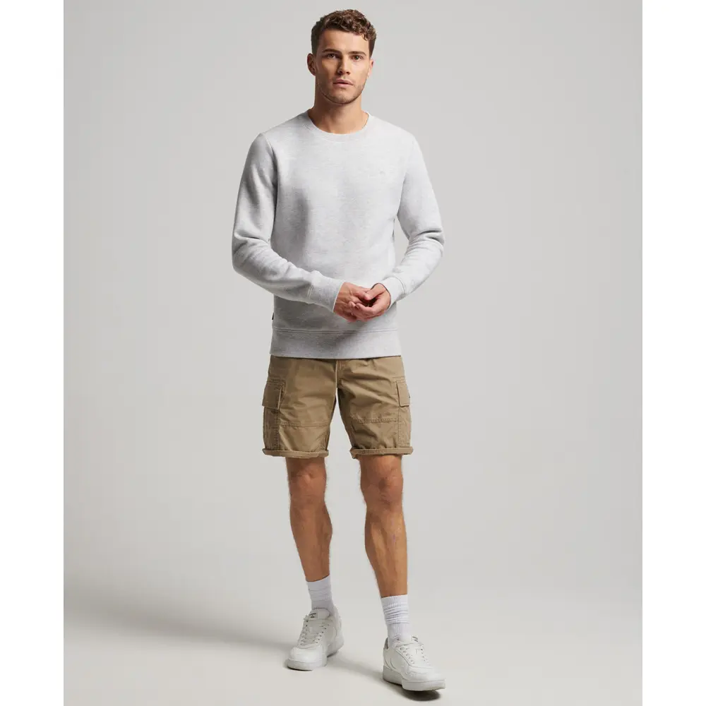 5059726684389 - Herren Heavy Cargo-Shorts aus Bio-Baumwolle Beige - Größe 30