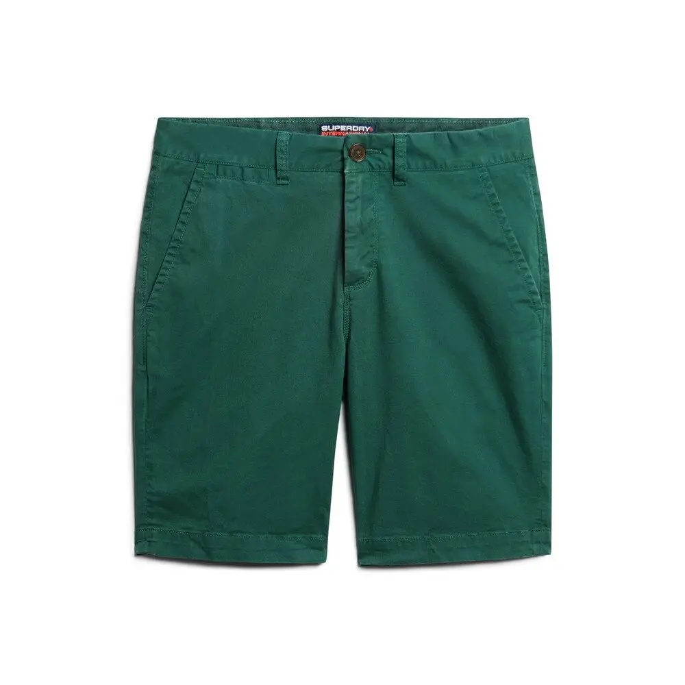 5059726951436 - Herren Chinoshorts im Vintage-Style Grün - Größe 30