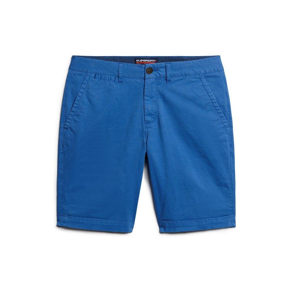 5059726951542 - Herren Chinoshorts im Vintage-Style Hellblau - Größe 32