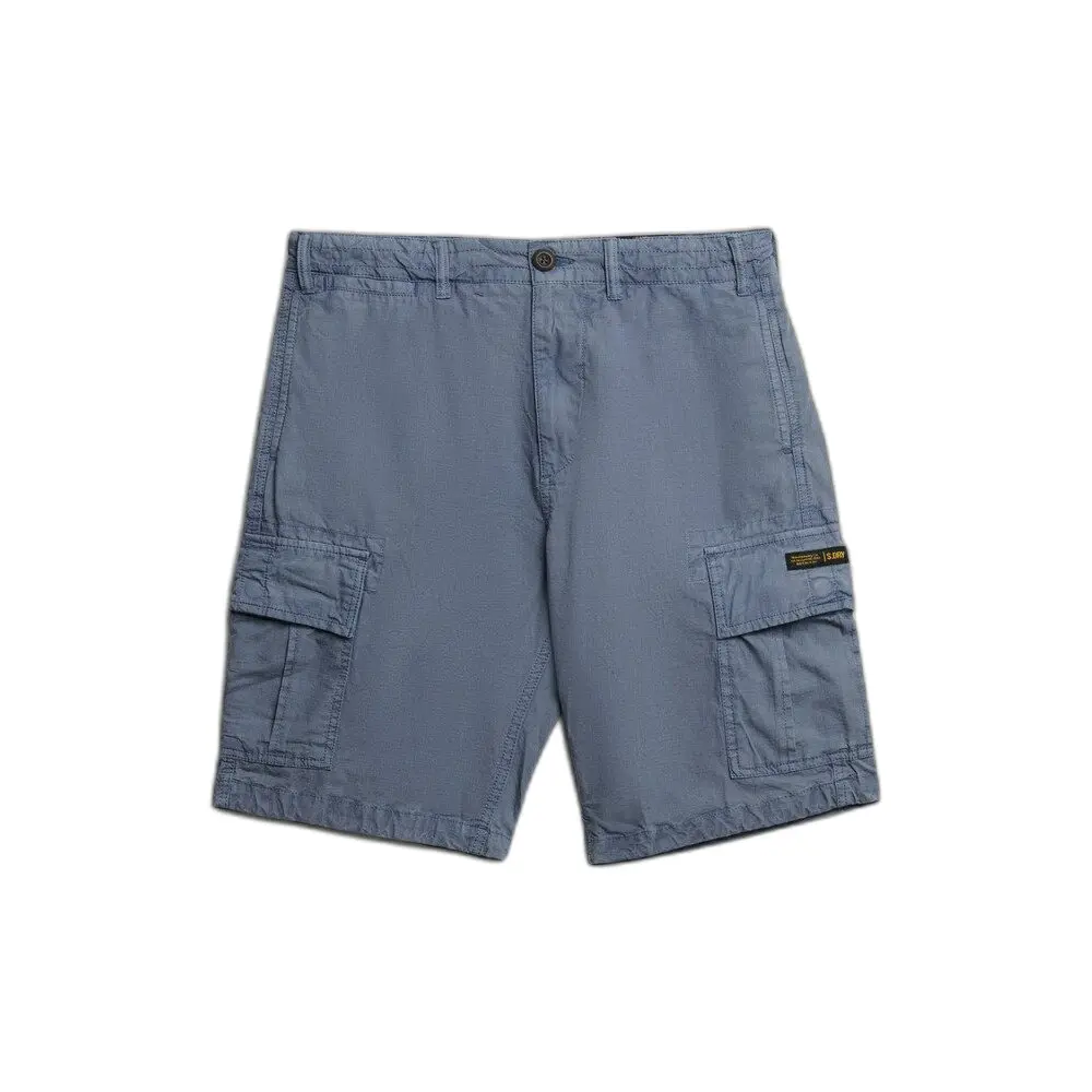 Pantaloni cargo corti leggeri in ripstop