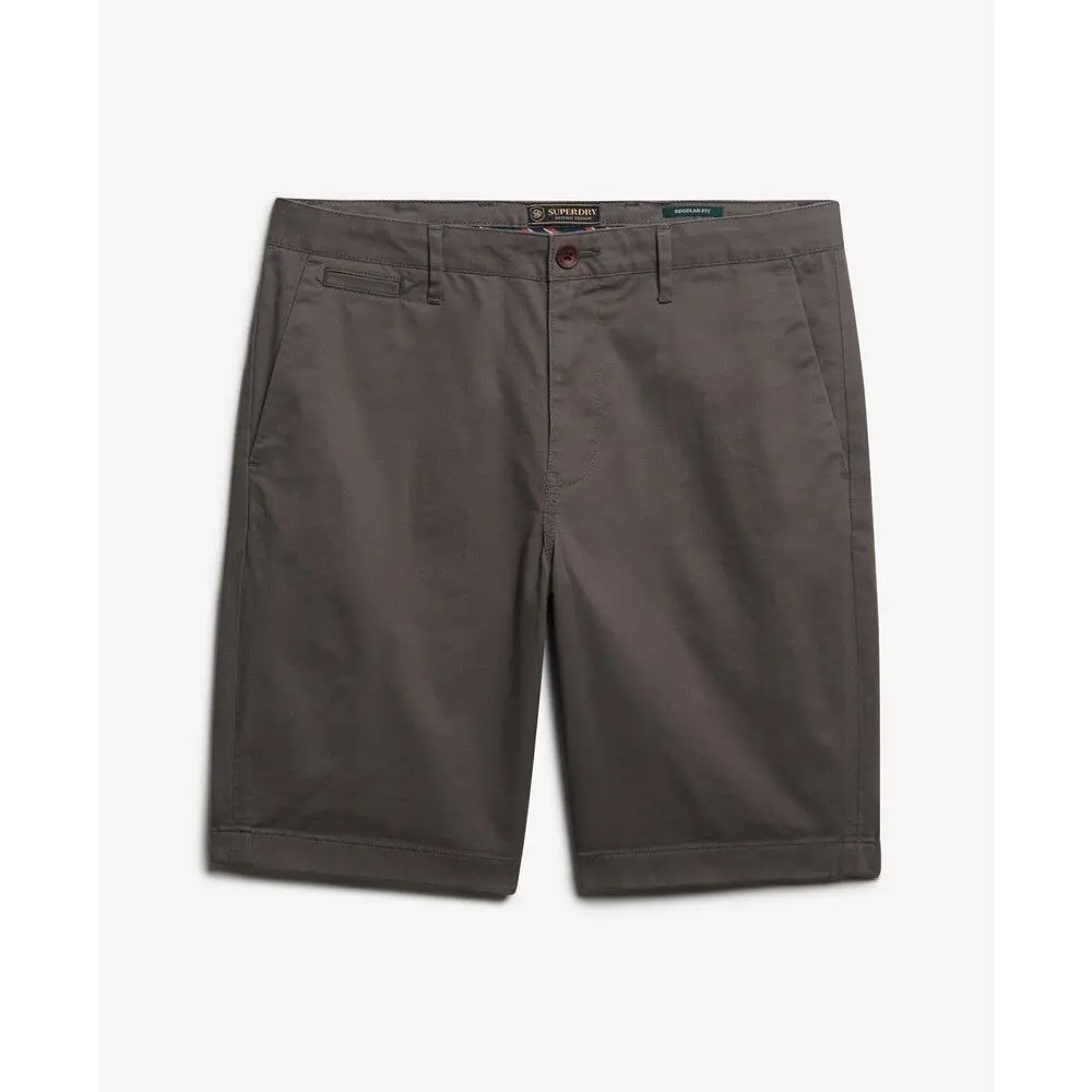 Superdry Gris Chino Shorts Premium Regular