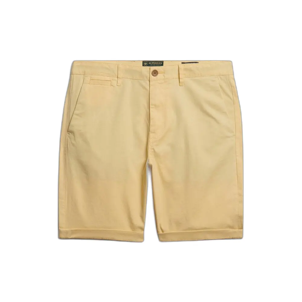 Superdry Jaune Chino Shorts Premium Regular