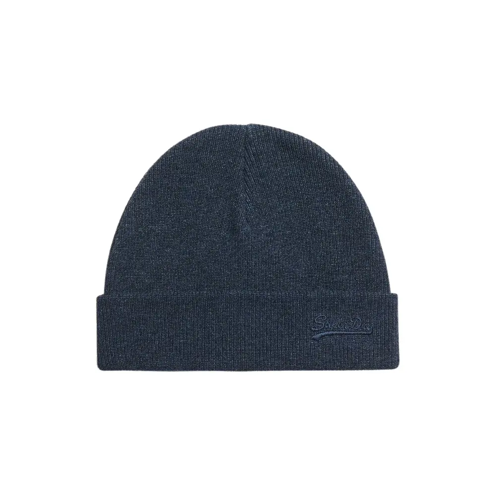 5063068345426 - Beanie mit breitem Umschlag und Logo-Stitching
