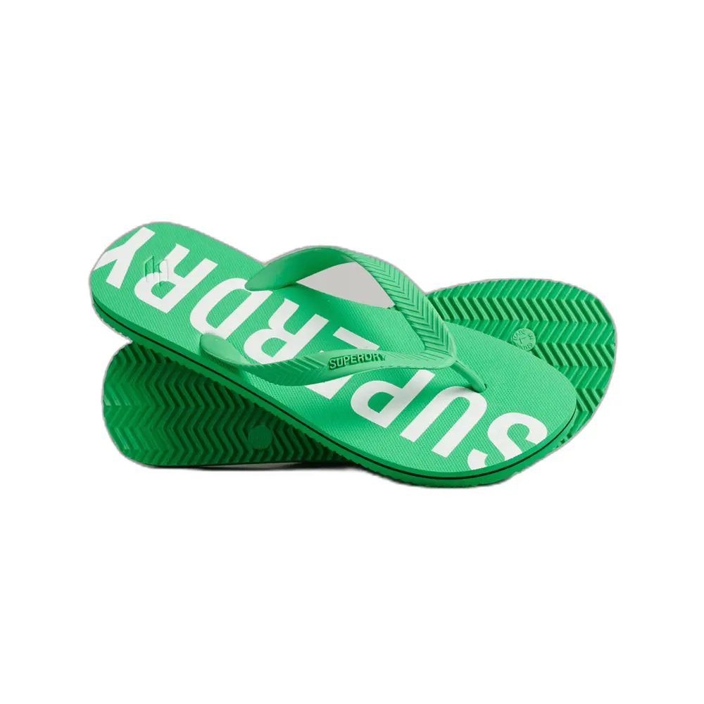 5057847638410 - Mens Code Essential Flip-Flops Grün - Größe S
