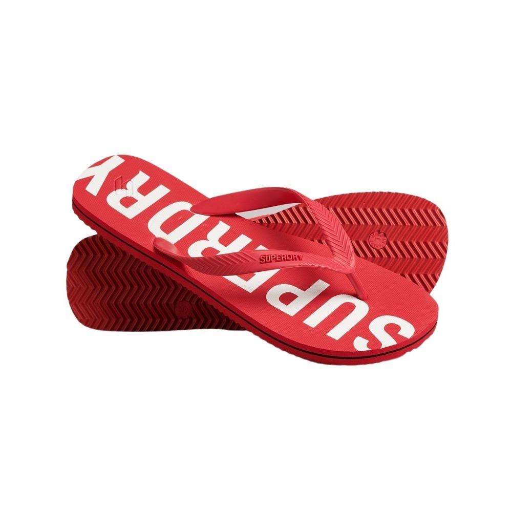 5057847638489 - Mens Code Essential Flip-Flops Rot - Größe XL
