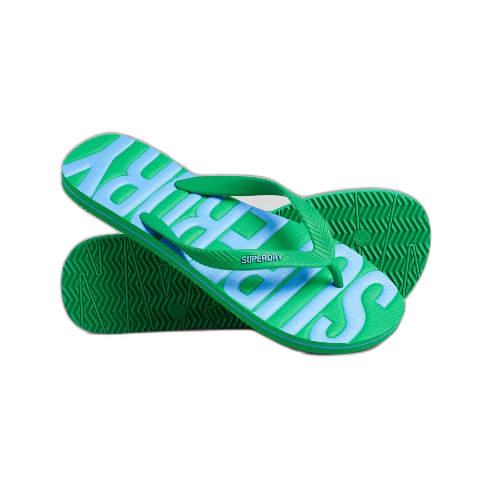 5059726492311 - Herren Vegane Flip-Flops Grün - Größe M