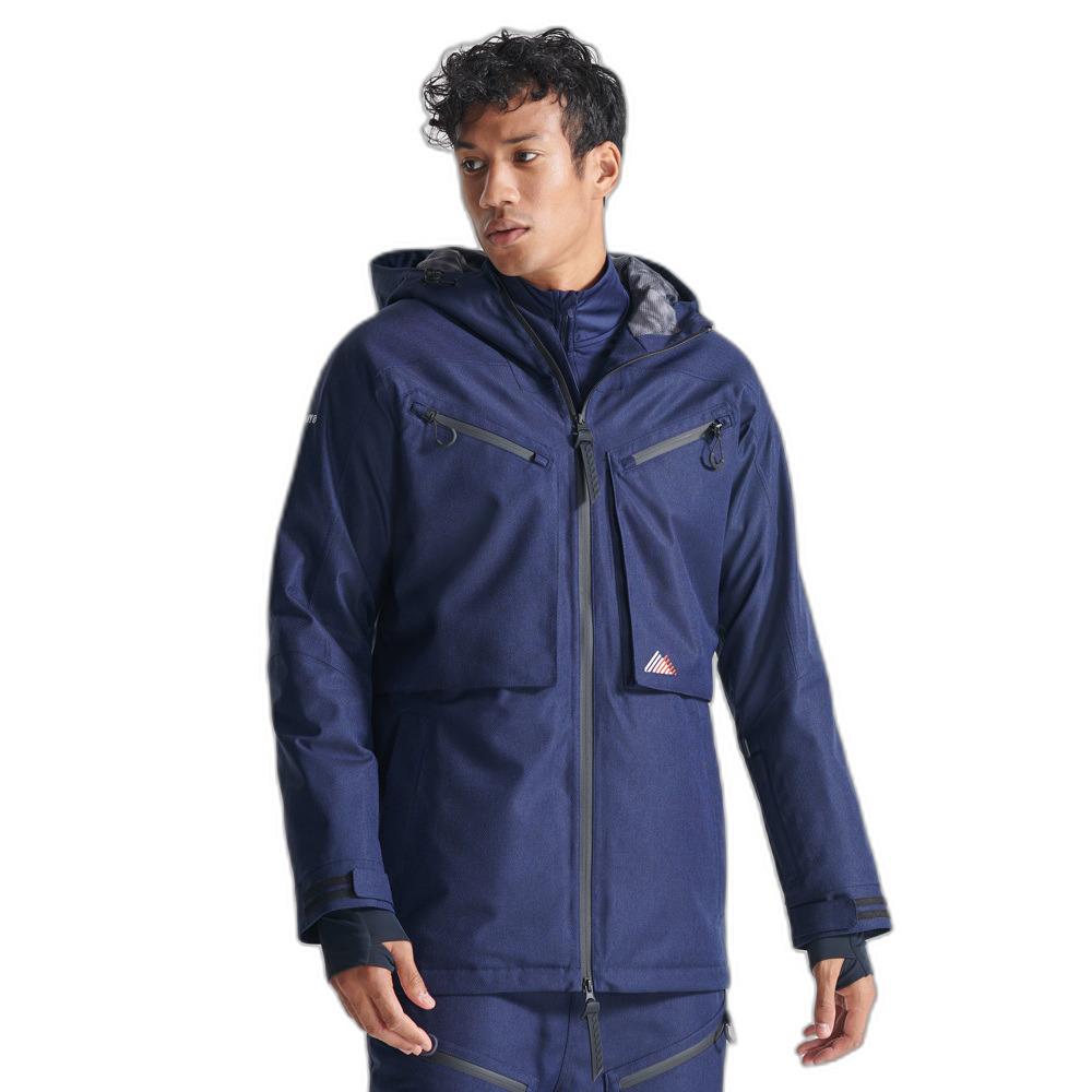 5057847097880 - Herren Sport Freeride Jacke Marineblau - Größe L