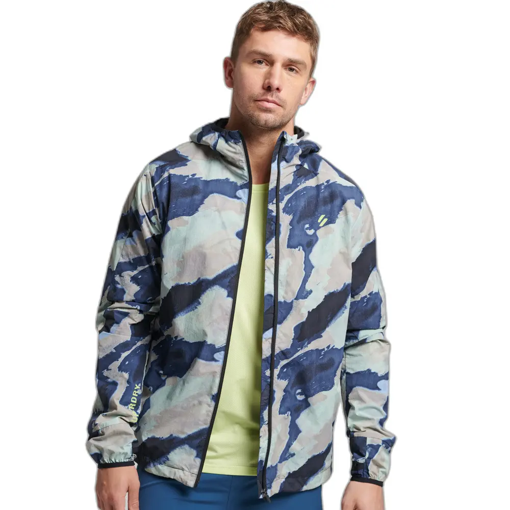 5057847527301 - Mens Sport Run Jacke Schwarz - Größe Xxl