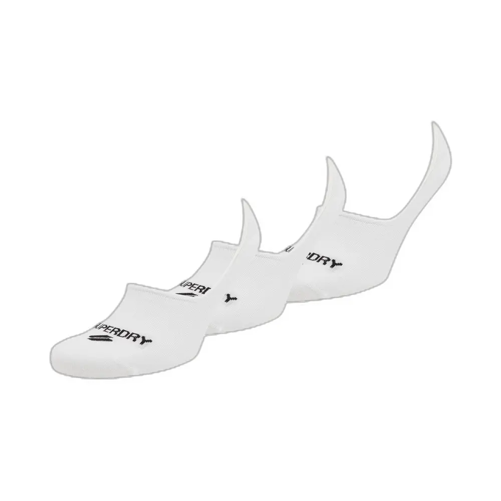 5057847536303 - Mens Sport Coolmax No-Show Socken Weiß - Größe M L