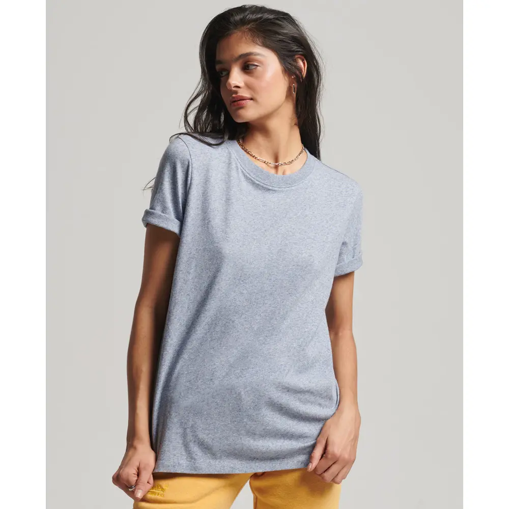 5057847284464 - Womens Vintage Logo T-Shirt aus Bio-Baumwolle Hellblau - Größe 36