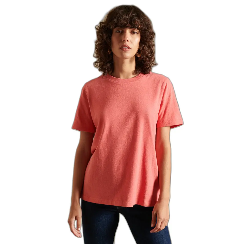 5057847844576 - Womens Essential T-Shirt aus Bio-Baumwolle mit Logo Koralle - Größe 36 5057847844576 - Womens Essential T-Shirt aus Bio-Baumwolle mit Logo Koralle - Größe 36