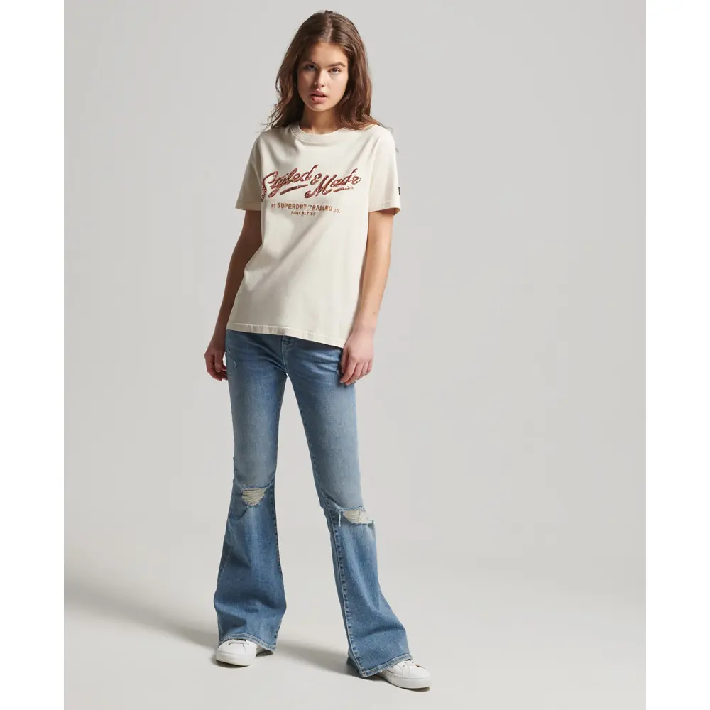 5057847643292 - T-Shirt Frau Vintage Script