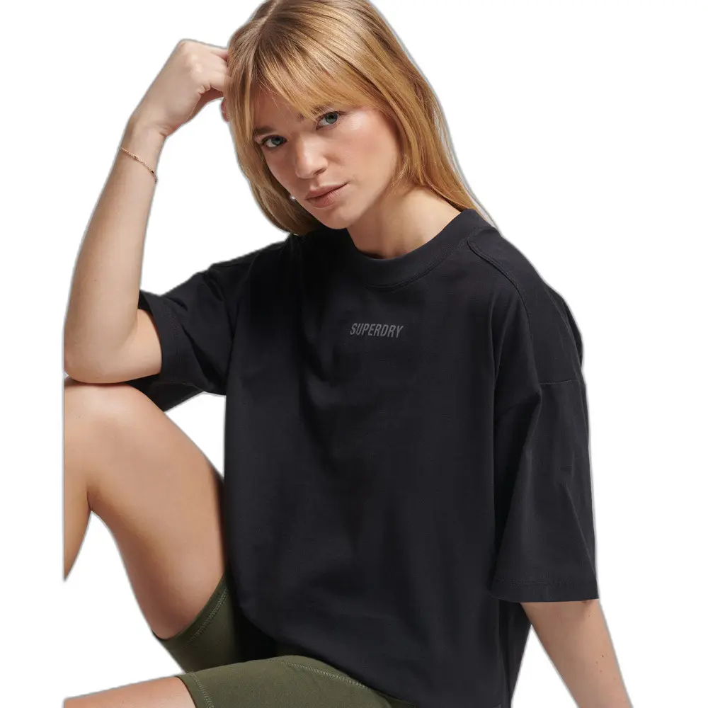 5057847646033 - Womens Kastiges Code Tech T-Shirt in OverGröße-Passform Schwarz - Größe 40 5057847646033 - Womens Kastiges Code Tech T-Shirt in OverGröße-Passform Schwarz - Größe 40