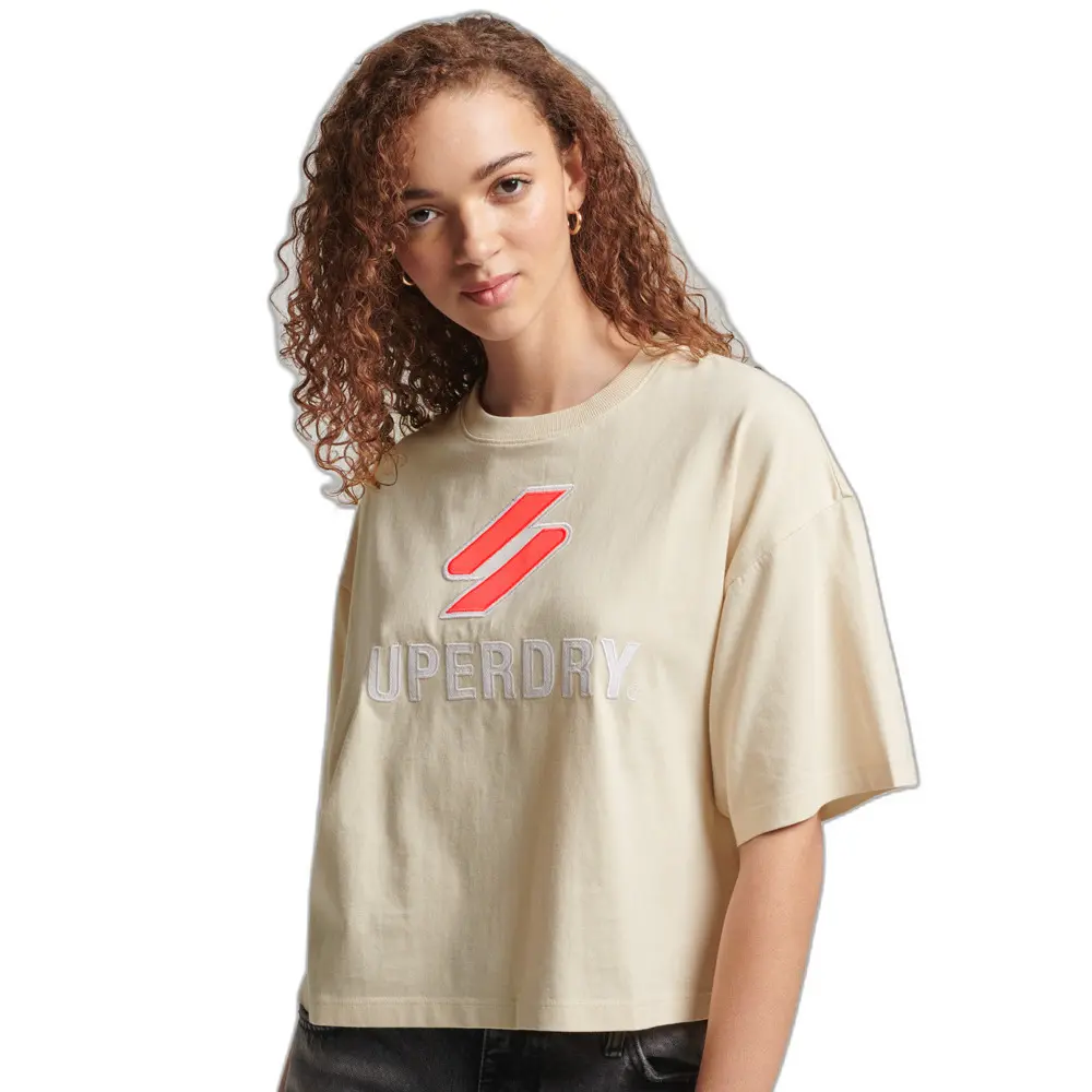 5057847646941 - Womens Kastiges Code Stacked T-Shirt Creme - Größe 40 5057847646941 - Womens Kastiges Code Stacked T-Shirt Creme - Größe 40