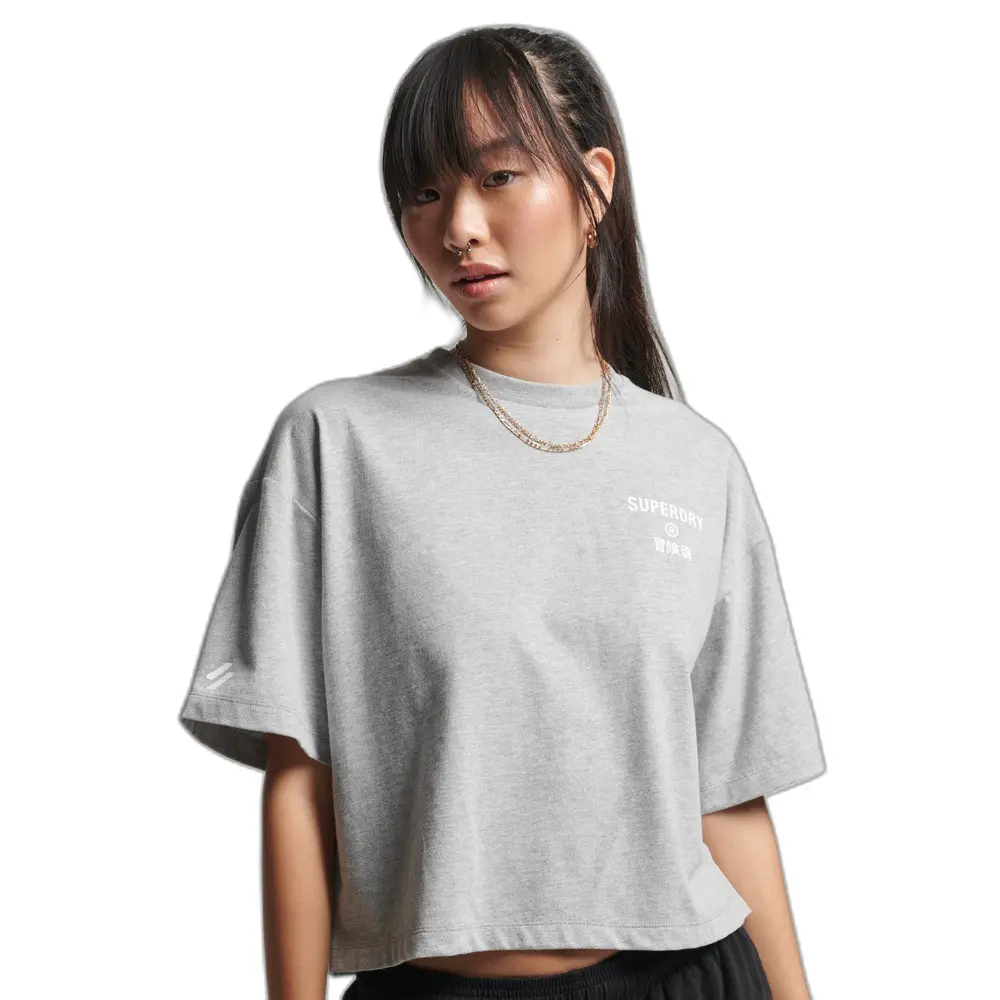 5057847647207 - Womens Code Core Sport T-Shirt Grau - Größe 36