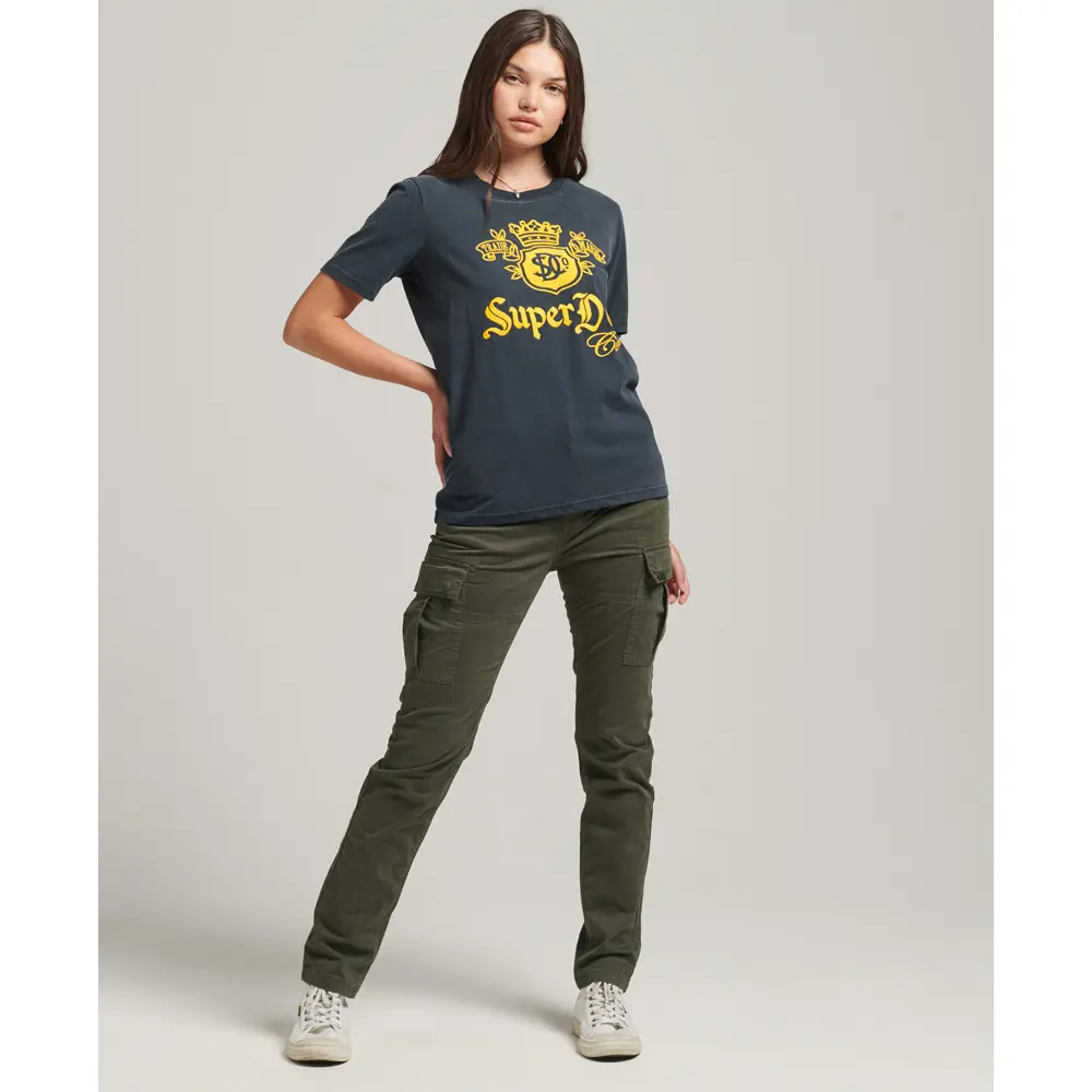 5059726091217 - Damen Pride & Craft T-Shirt Marineblau - Größe 38