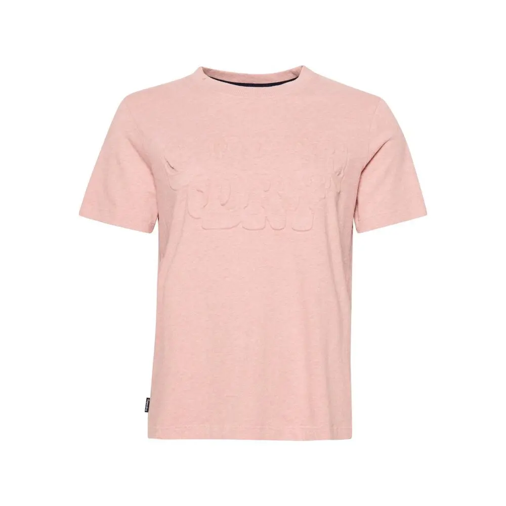 T-Shirt aus Bio-Baumwolle mit Logoprägung Frau Superdry Vintage Cooper