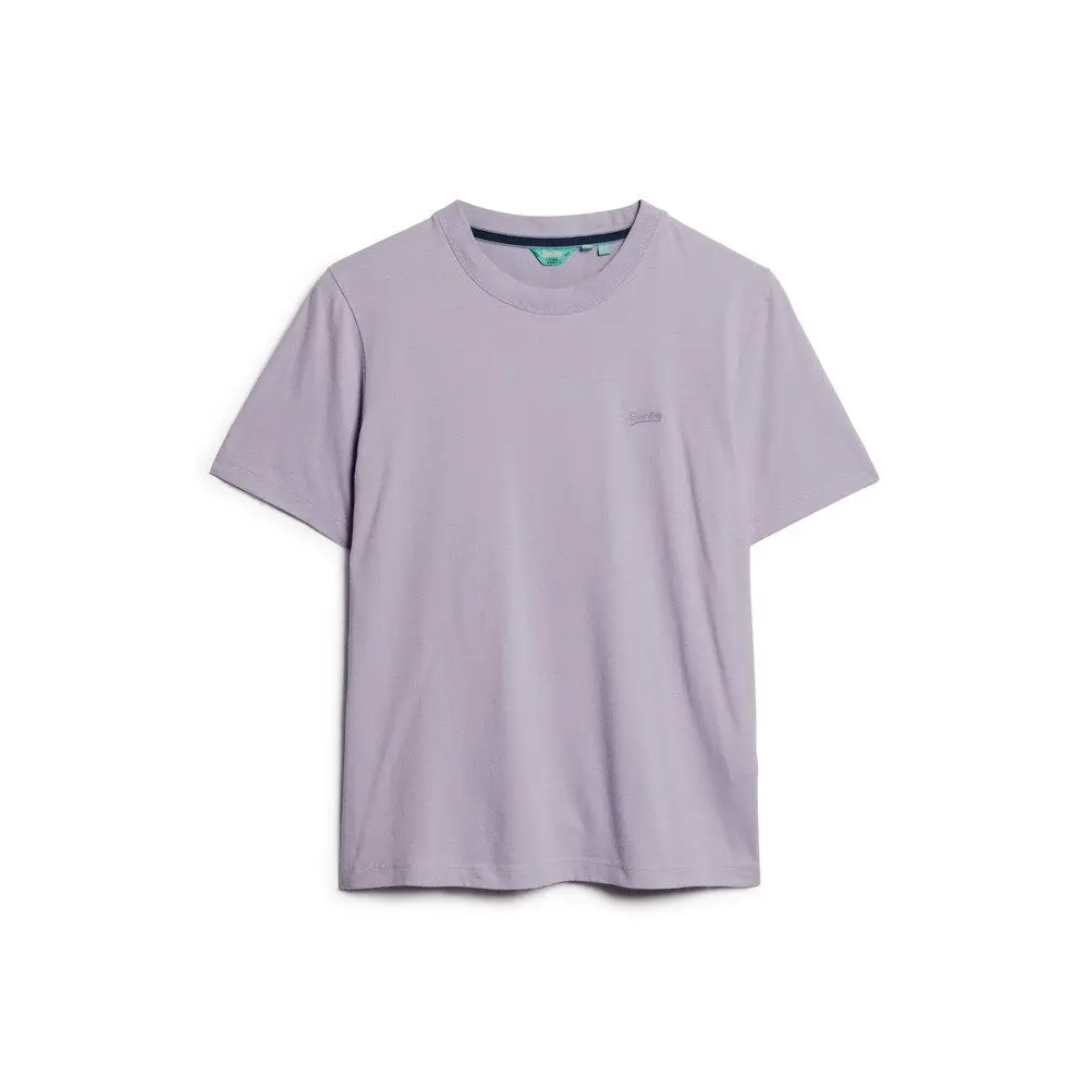 T-shirt brodé en coton bio femme Superdry Vintage Logo