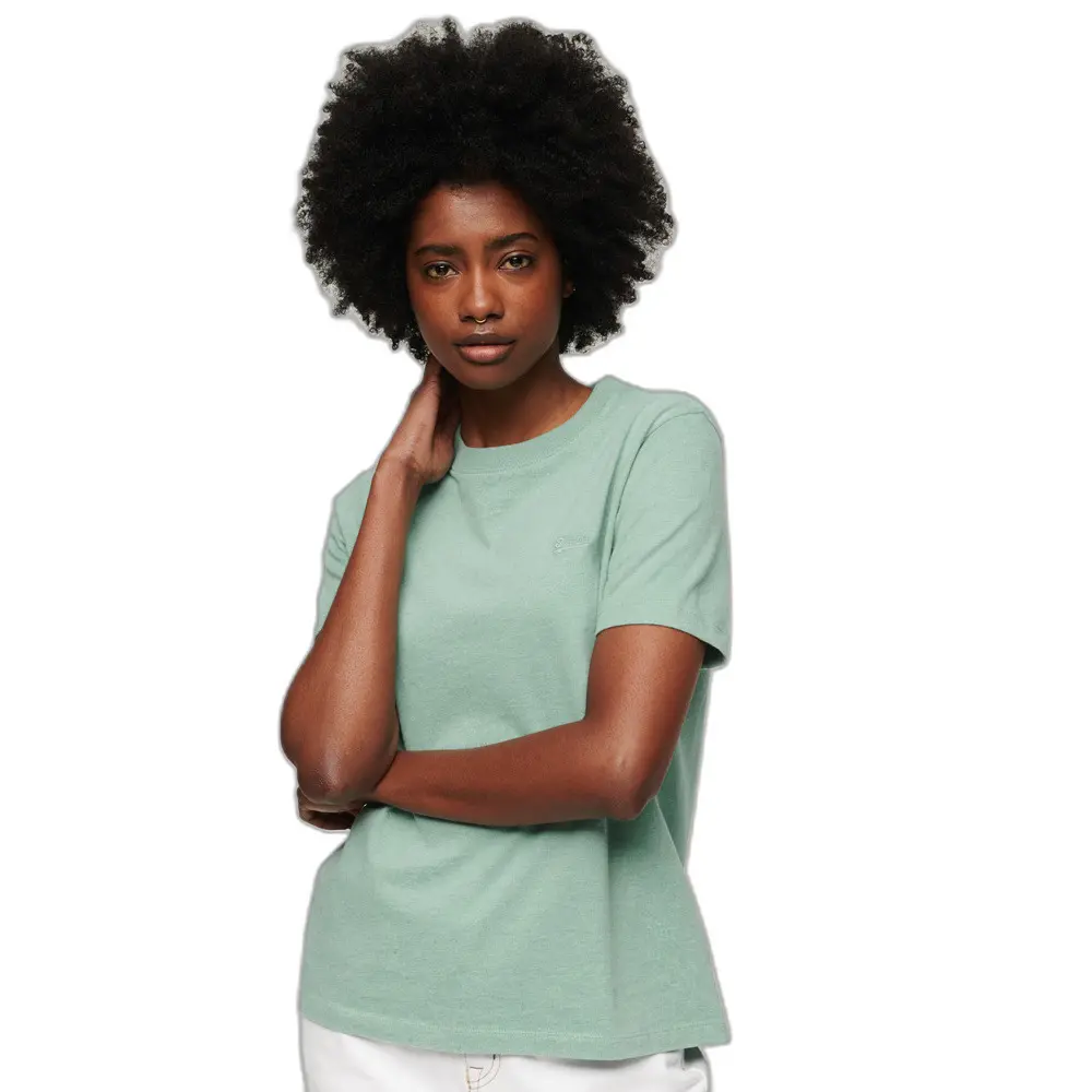 5059726556297 - Besticktes T-Shirt aus biologischer Baumwolle Frau Vintage Logo