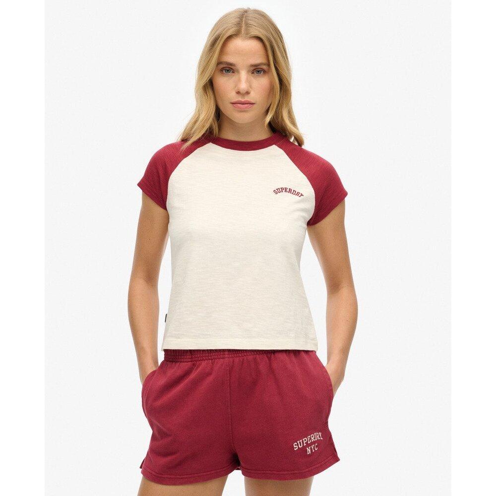 5063068550387 - Bio-Baumwoll-T-Shirt mit Raglanärmeln und Damen-Logo Essential