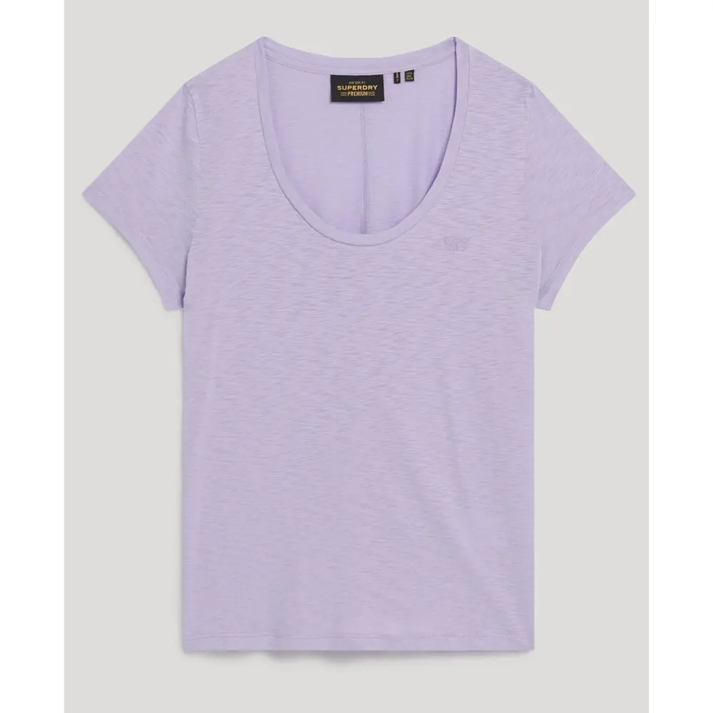 5063068099466 - T-Shirt mit freiem Ausschnitt Frau Superdry