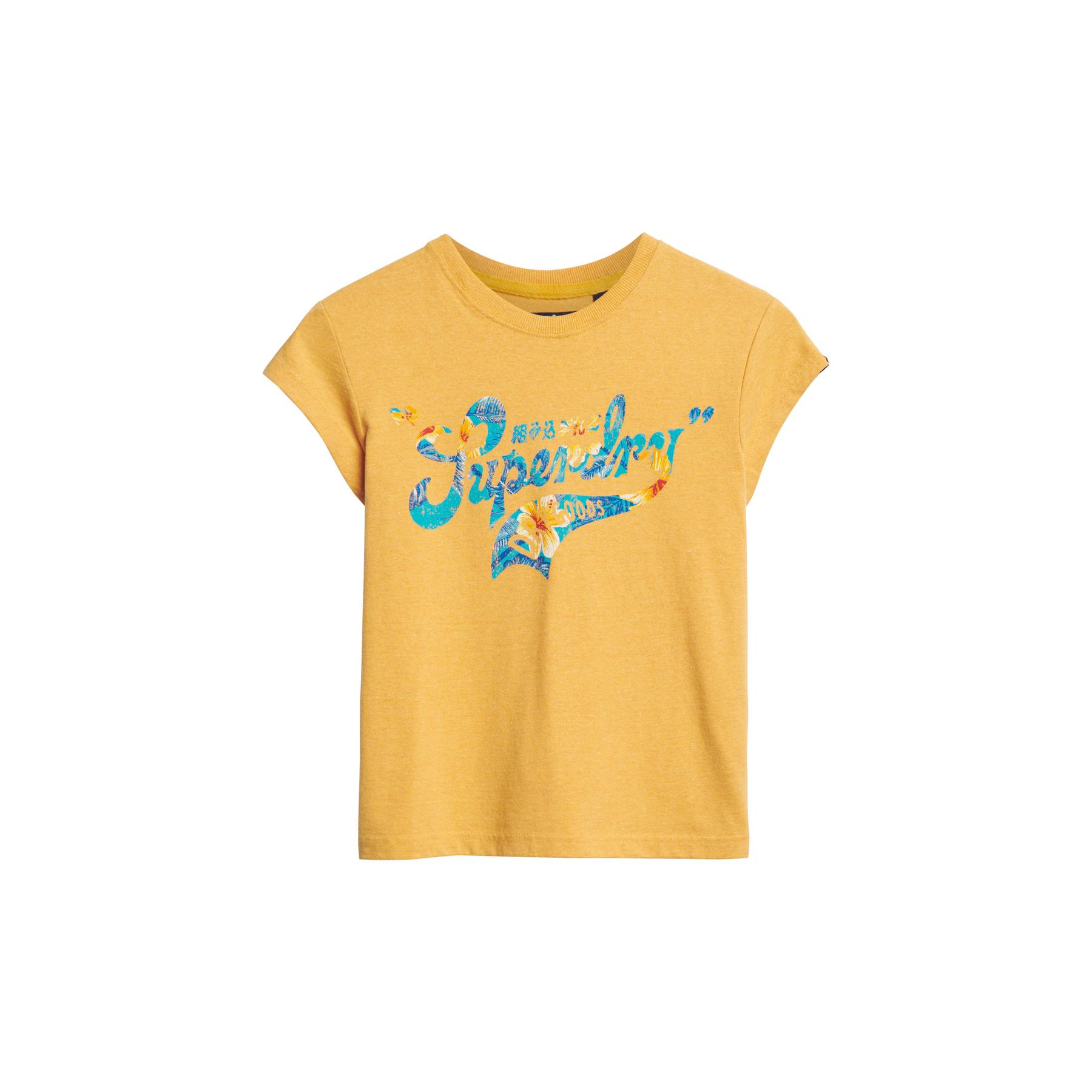 5063068101787 - T-Shirt mit Ärmeln und Blumenaufdruck Frau Superdry