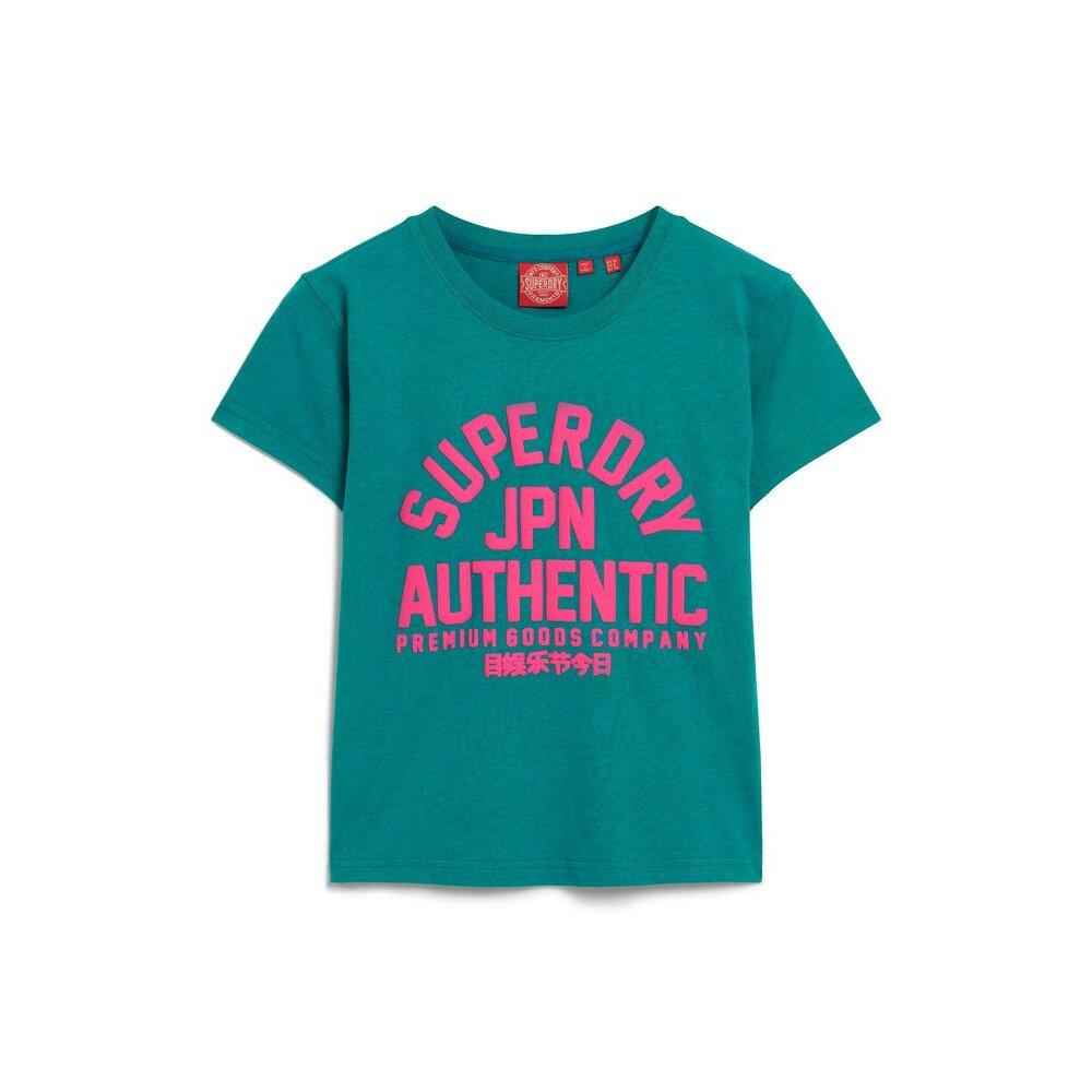 5063068103606 - Damen T-Shirt mit Reliefdruck Superdry