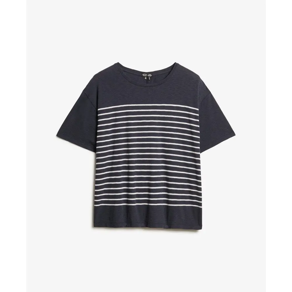 5063068551391 - Damen T-Shirt mit überschnittenen Schultern Studios