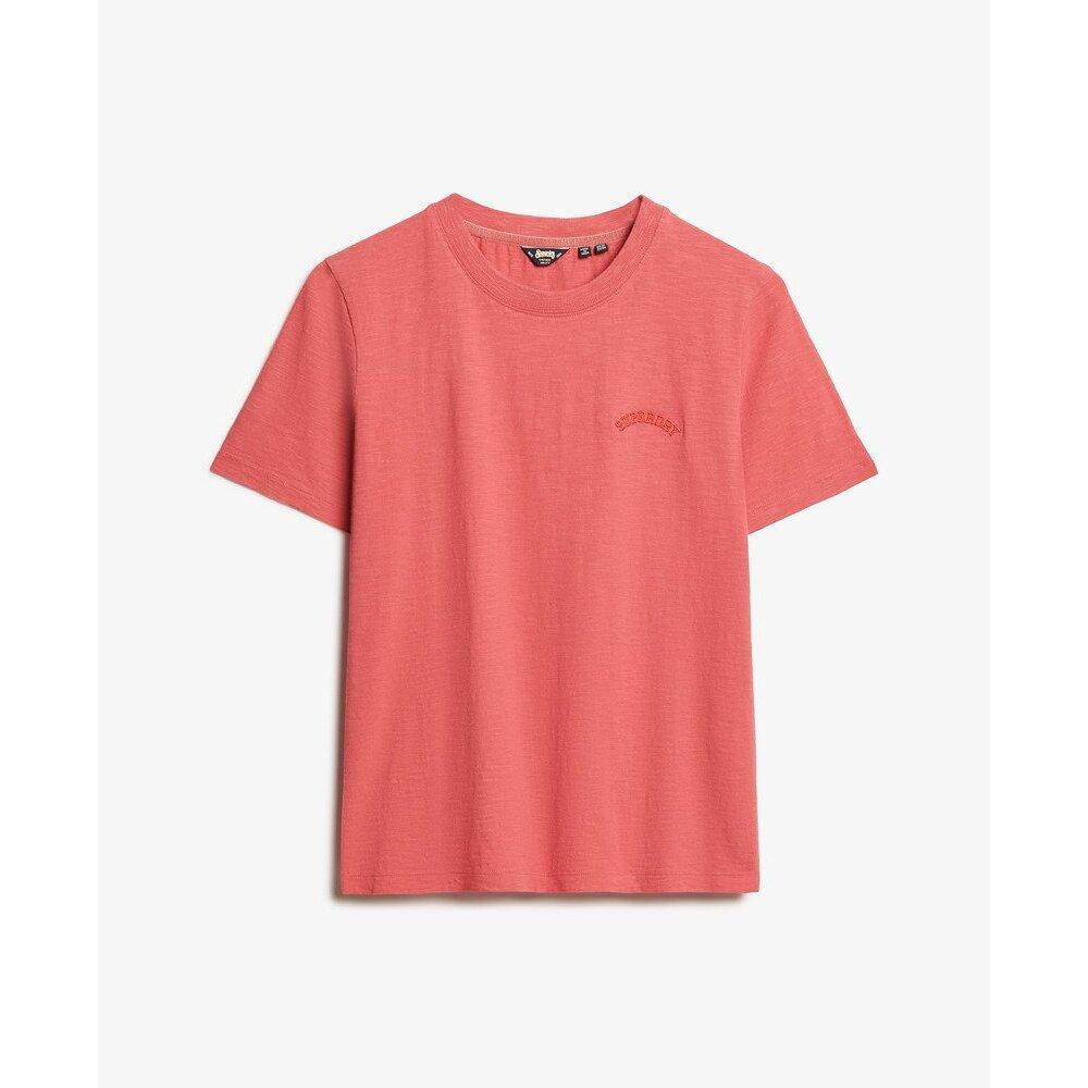 T-shirt sbiadito con logo donna  Essential