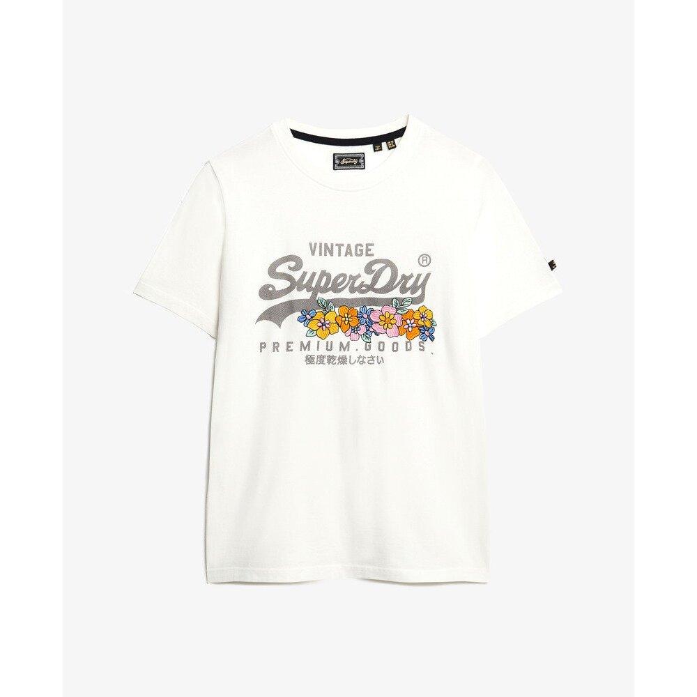 5063068470388 - T-Shirt Vintage Logo Premium Goods Floral