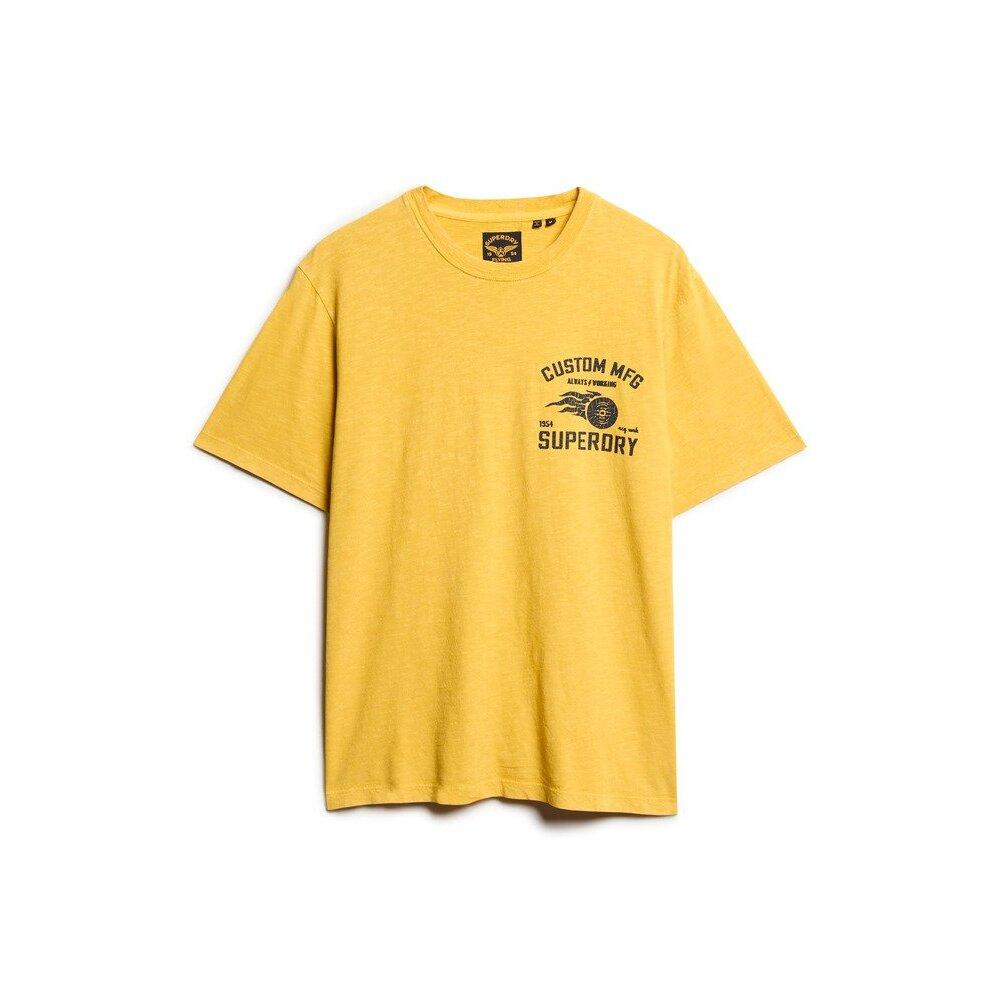 5063068292270 - T-Shirt im lockeren Schnitt mit Motorradmotiv Superdry