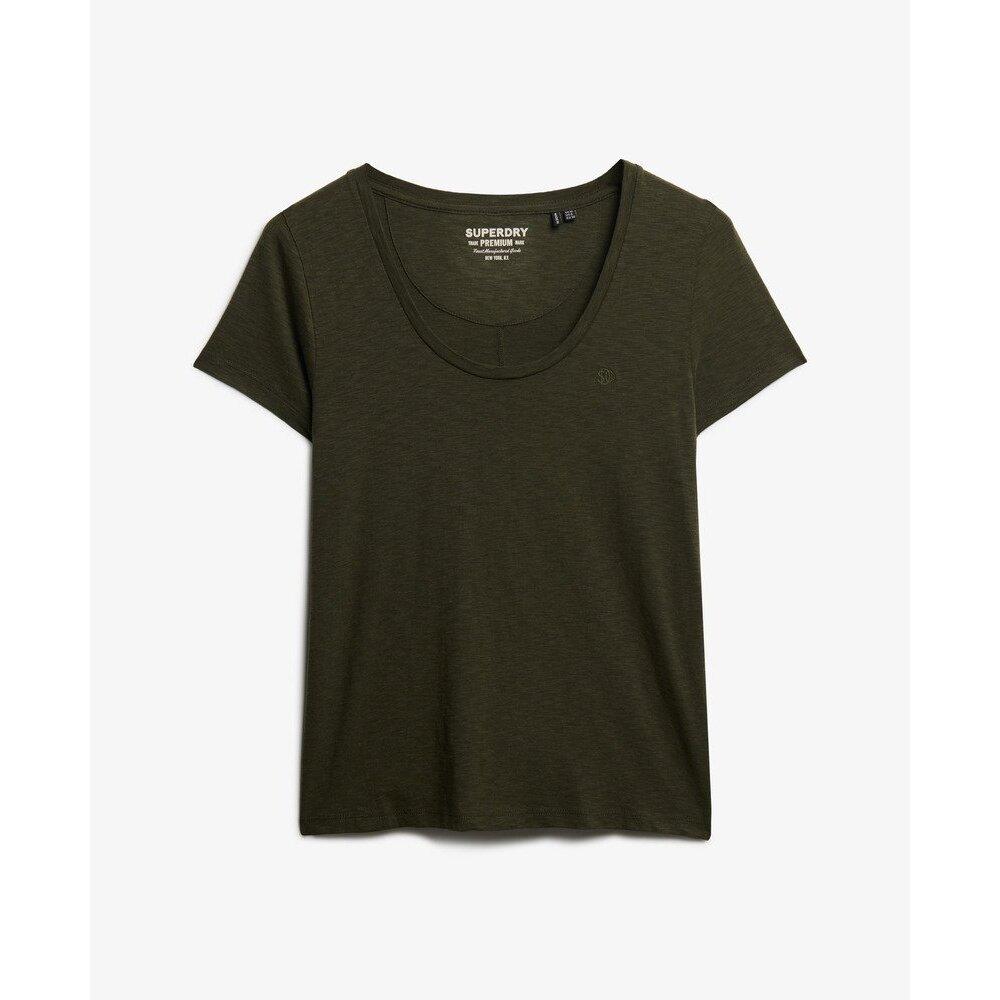 5063068821340 - Damen T-Shirt mit Ausschnitt Studios