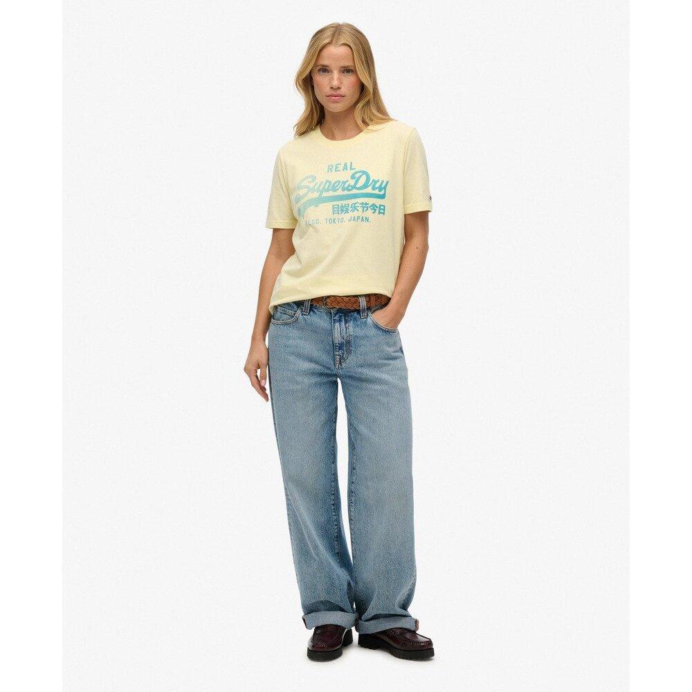 5063068944964 - T-Shirt verwaschen Damen Vintage Logo