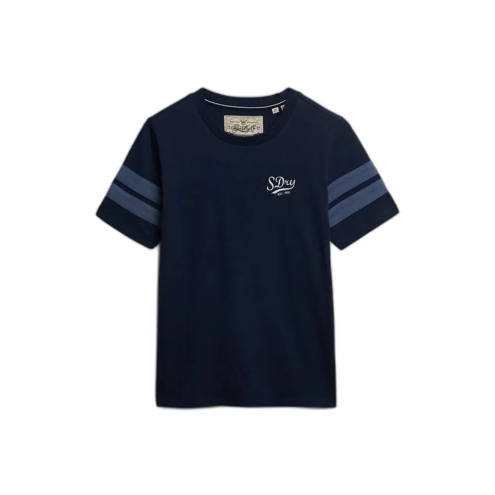 T-shirt da donna a righe  Varsity Script